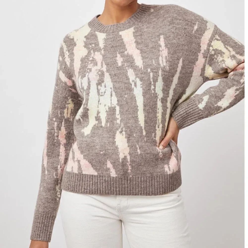 Rails Grey Tie Dye Virgo Sweater